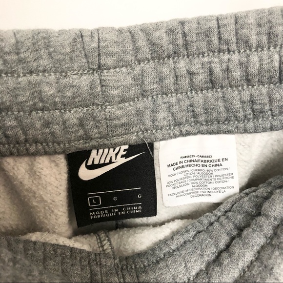 ❌SOLD❌ Nike Gray Jogger Sweatpants Boys Size Large - Picture 6 of 6
